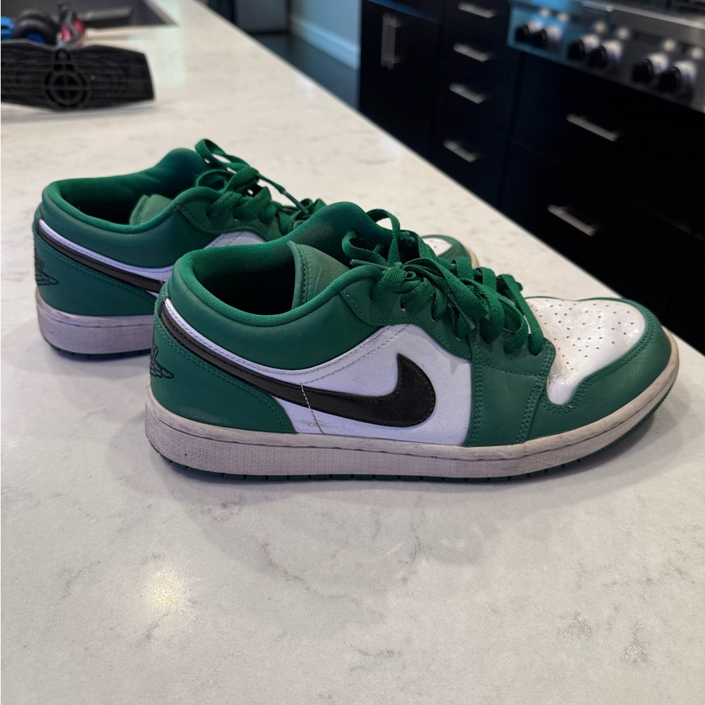 Pine Green Jordan Ones